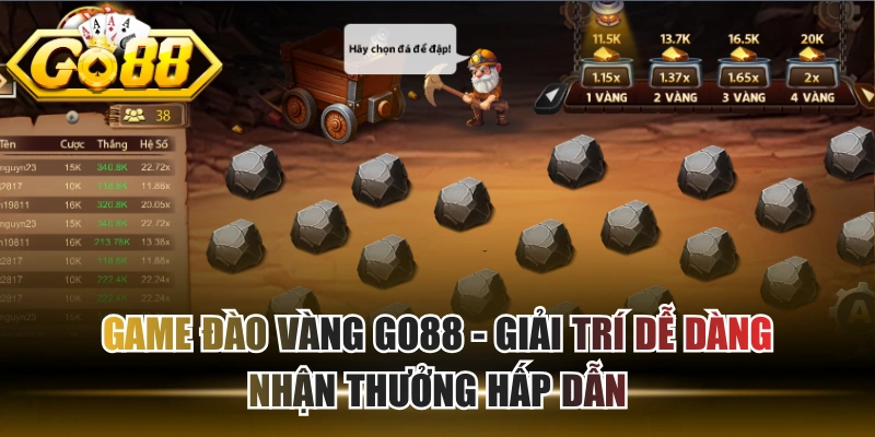 Game Đào Vàng GO88 - Giải Trí Dễ Dàng, Nhận Thưởng Hấp Dẫn